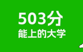 黑龙江高考503分能上什么大学？2026年可以读哪些学校？