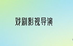 戏剧影视导演专业就业方向及前景分析