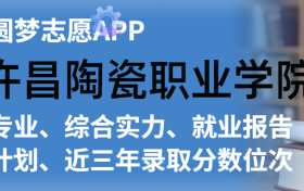 许昌陶瓷职业学院排名及录取分数线是多少？附全国最低分一览表