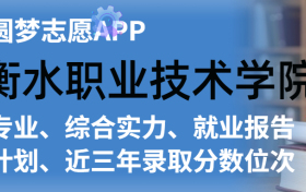 衡水职业技术学院排名及录取分数线是多少？附全国最低分一览表