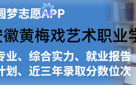 安徽黄梅戏艺术职业学院排名及录取分数线是多少？附全国最低分一览表