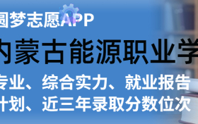 内蒙古能源职业学院排名及录取分数线是多少？附全国最低分一览表