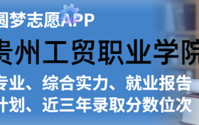 贵州工贸职业学院排名及录取分数线是多少？附全国最低分一览表