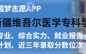 新疆维吾尔医学专科学校排名及录取分数线是多少？附全国最低分一览表