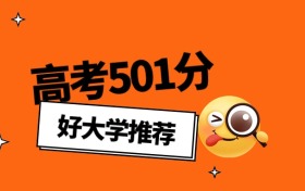 2026年安徽高考501分能上什么大学？可以报考公办本科学校