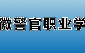 安徽警官职业学院专业录取分数线：王牌专业最低分位次排名