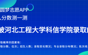 河北工程大学科信学院吉林录取分数线2022年是多少？附最低位次排名