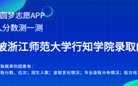 浙江师范大学行知学院贵州录取分数线2022年是多少？附最低位次排名