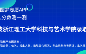 浙江理工大学科技与艺术学院四川录取分数线2022年是多少？附最低位次排名