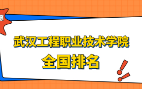 武汉工程职业技术学院排名全国第几位？在湖北排多少名？