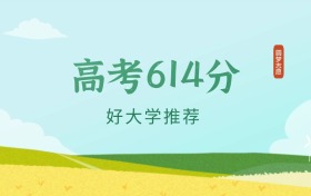 辽宁614分左右的本科大学推荐（2026年高考参考）