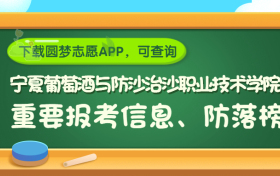 宁夏葡萄酒与防沙治沙职业技术学院是野鸡大学吗？是正规学校吗？公办还是民办？