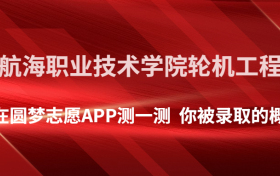 武汉航海职业技术学院轮机工程技术专业录取分数线2022年是多少？附最低分