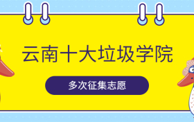  云南十大征集志愿招生学院-云南最好考的公办二本(降分投档）