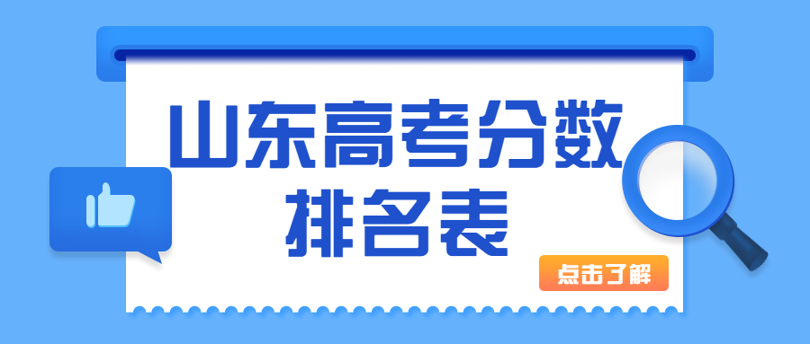 山東高考總排名2020年分?jǐn)?shù)位次表