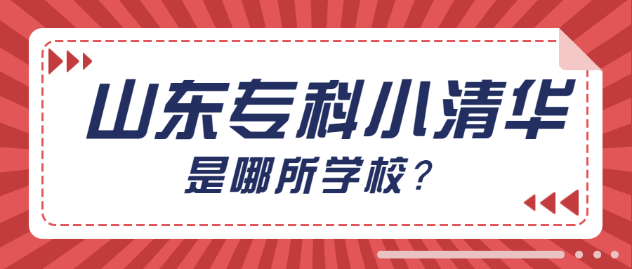 山東專科小清華是哪所學校？附2021年高職排名