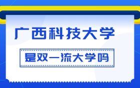 广西科技大学是双一流大学吗？是一流学科建设高校吗？算是名校吗？