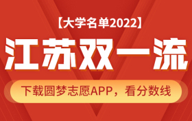 江苏双一流大学名单2022年最新版（含2021年录取分数线排名榜单）