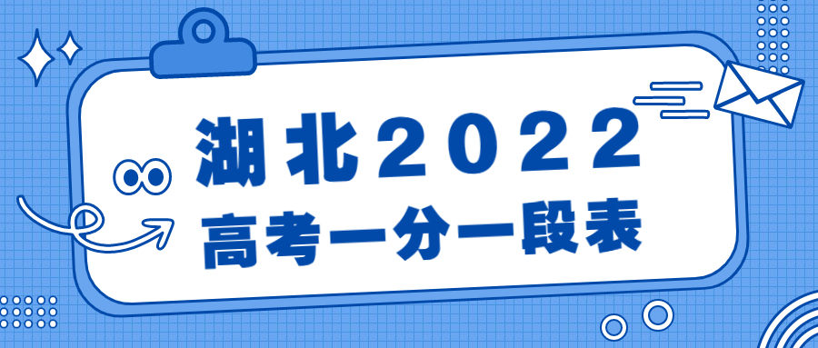 2022年湖北高考位次和一分一段表（物理類+歷史類）