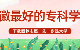 安徽省最好的专科学校排名-安徽大专排名前十名学校（2023年参考）