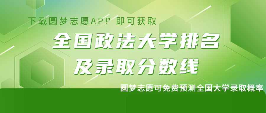 2023全国政法类大学排名一览表及分数线（含位次，2023参考）