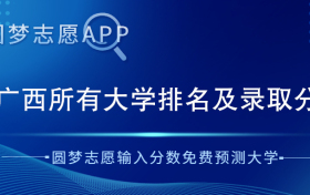 广西高考模拟志愿填报入口：2023网上志愿填报模拟演练网址