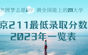 北京211最低录取分数线2023年一览表（最新汇总）